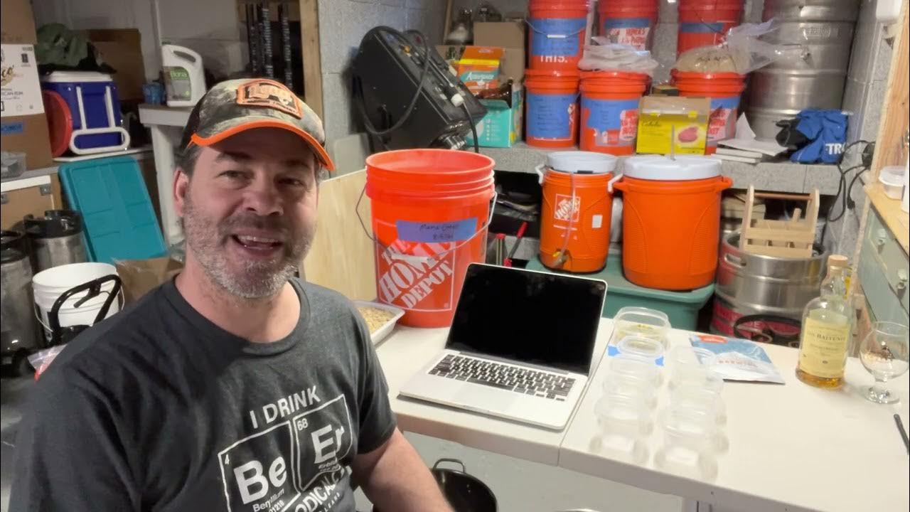 Oatmeal Cream Double Stout Brewday and Steampunk Entire Porter tasting