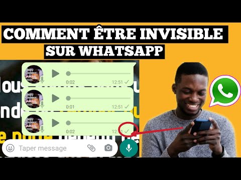 COMMENT ÊTRE EN LIGNE SUR WHATSAPP SANS ÊTRE VU