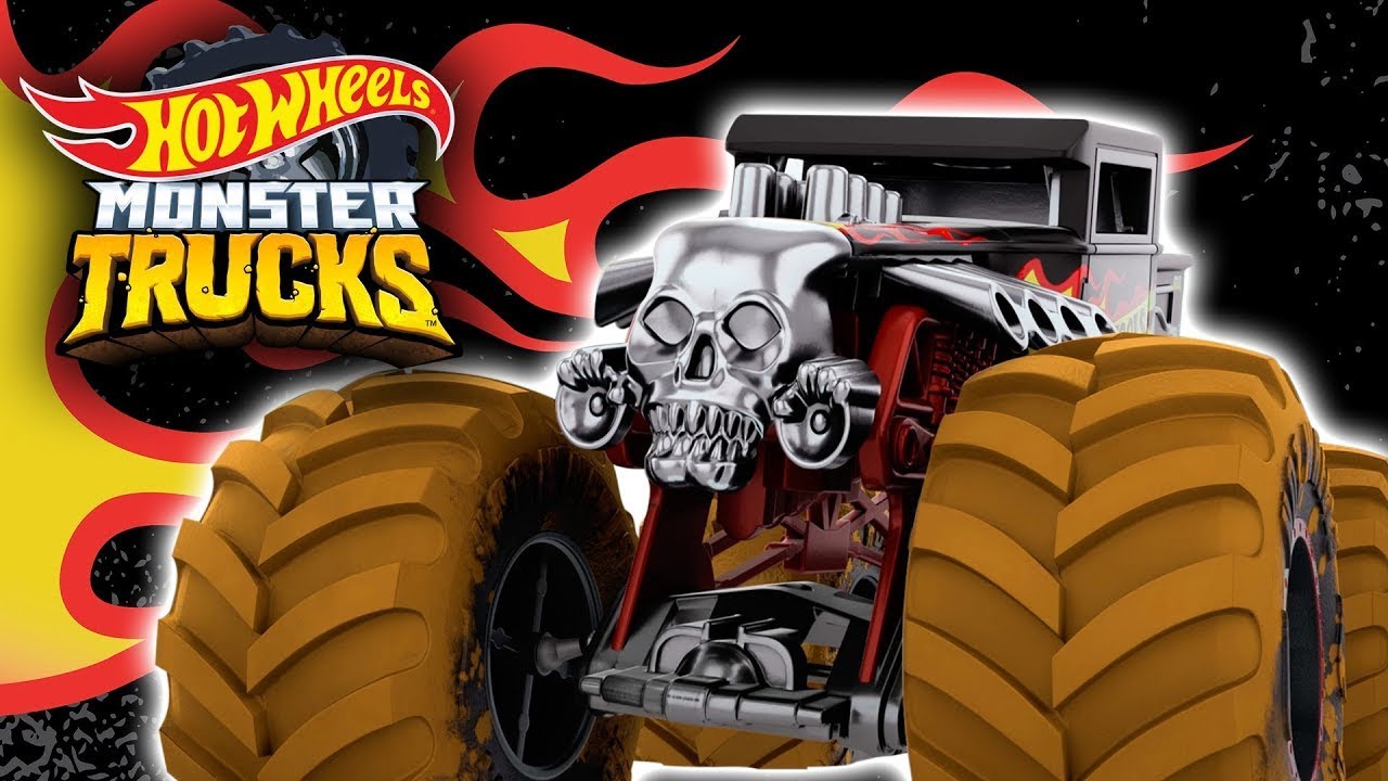 The Very Best of Bone Shaker! | Hot Wheels Monster Trucks | COMPILATION