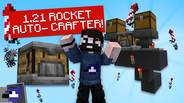 NEW! 1.21 Rocket Auto-Crafter TUTORIAL!