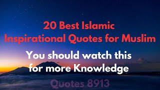 Inspirational Quotes for Muslim | Islamic Inspirational Quotes #inspiration #quotes screenshot 5