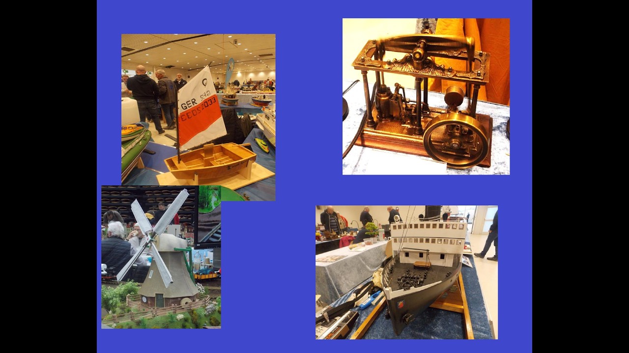 Modellbaumesse/model-fair : Schiffe, Dampfmaschinen & Mühlen/ Ships, Steamengines & mills