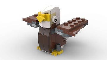 Lego 40329 Eagle Speed Build LDD by PLegoBB