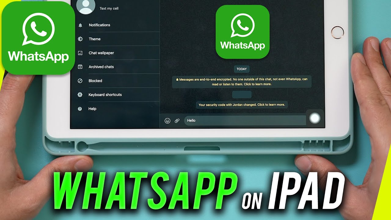 How To Get Whatsapp On Ipad Youtube