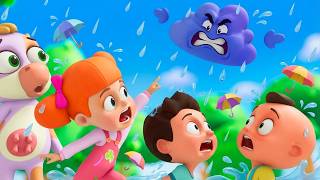 Música da chuva para crianças 🌧️☔ Músicas divertidas e educativas | Baby Berry