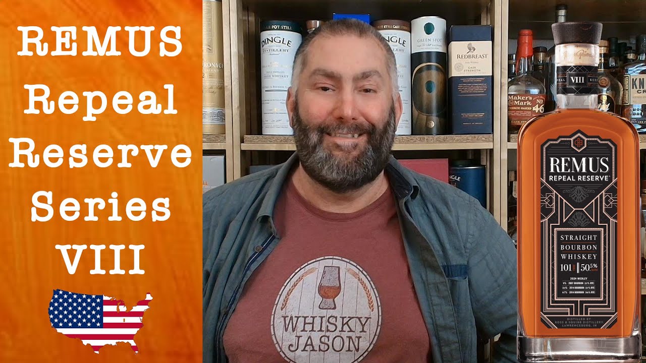 REMUS Repeal Reserve Series VIII Straight Bourbon Whiskey with 50.5% Review by WhiskyJason