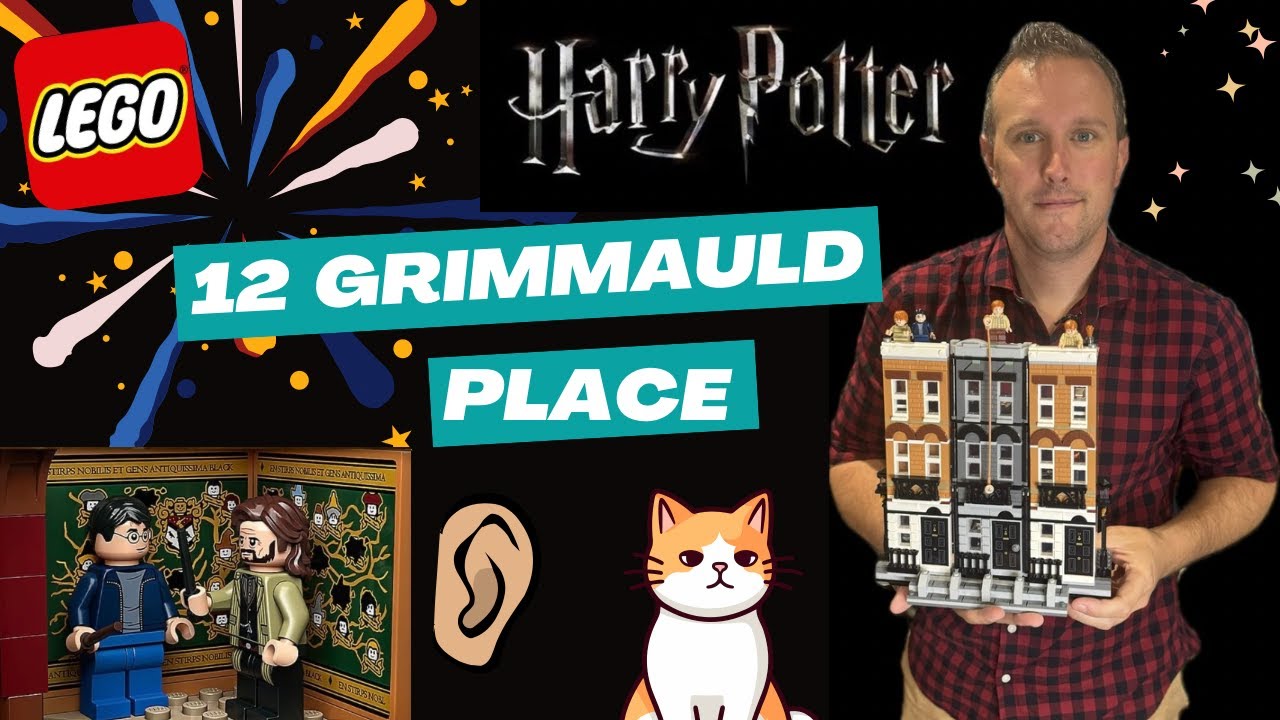 LEGO Harry Potter 12 Grimmauld Place Review (76408) #lego