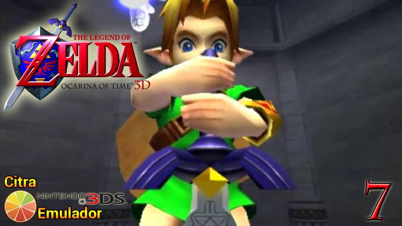 legend of zelda ocarina of time 3ds rom citra