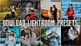 Download Unlimited Professional Lightroom Presets for FREE!