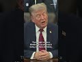 Trump says Iran would've hit Israel with a nuclear weapon if he hadn't been elected #shorts