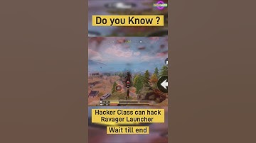 Do you know Hacker class can hack Ravager Launcher #codmobile #codm #short