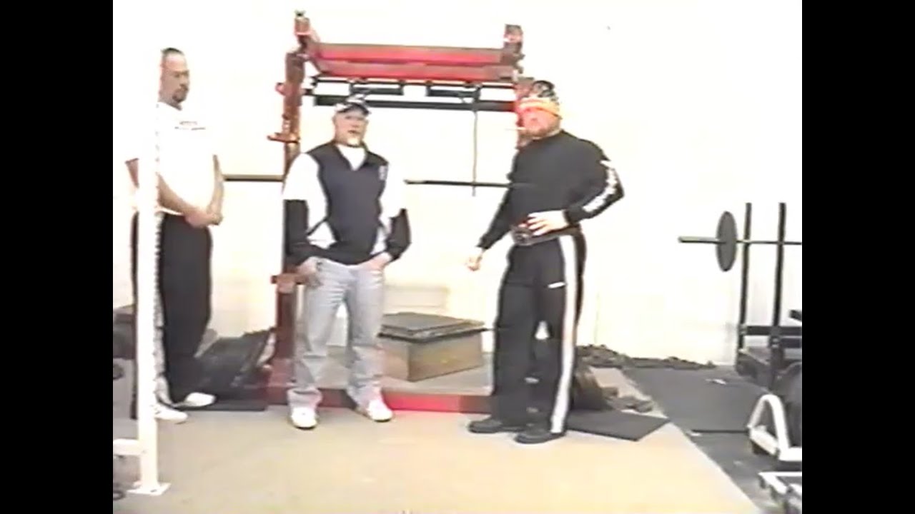 Chuck Vogelpohl on his squat technique (circa 2003)