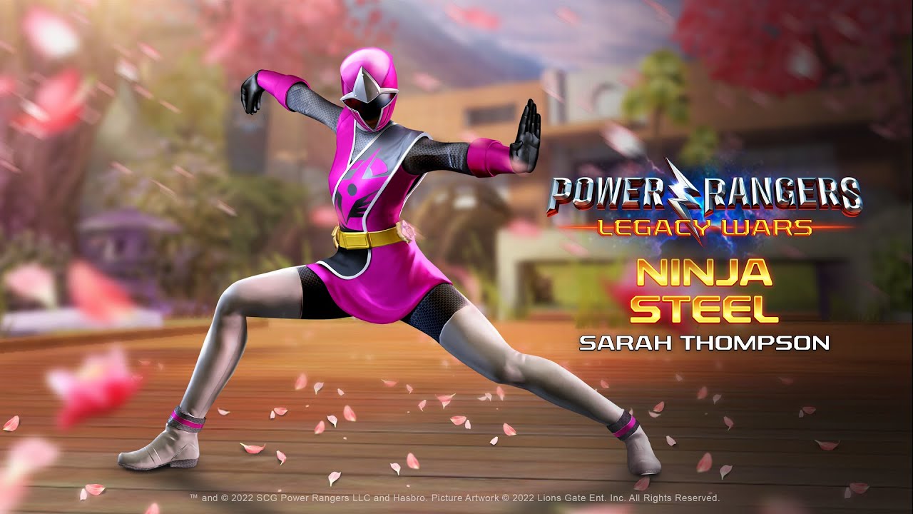 Sarah Thompson Ninja Steel Pink Ranger Official Moveset Power Sarah Thompson Ninja Steel Pink Ranger Official Moveset Power
