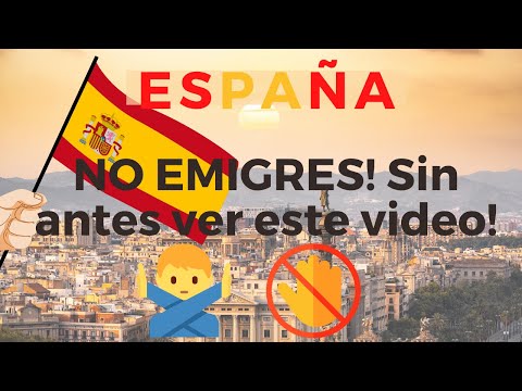 ?VALE LA PENA Emigrar a ESPAÑA en 2022? ?| NO EMIGRES! ?Sin antes ver este video!?[GUIA Emigrantes]
