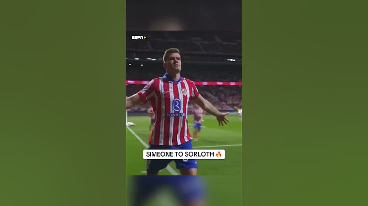 De Simeone a Sorloth para darle la ventaja al Atleti a los tres minutos de juego 🔥 🔥🔥 #Shorts