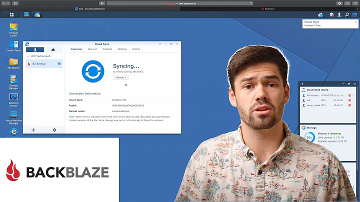 Backup Synology to BackBlaze B2 | 4K TUTORIAL