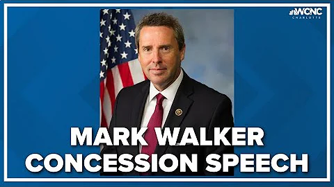Mark Walker concession speech, projected to lose U...