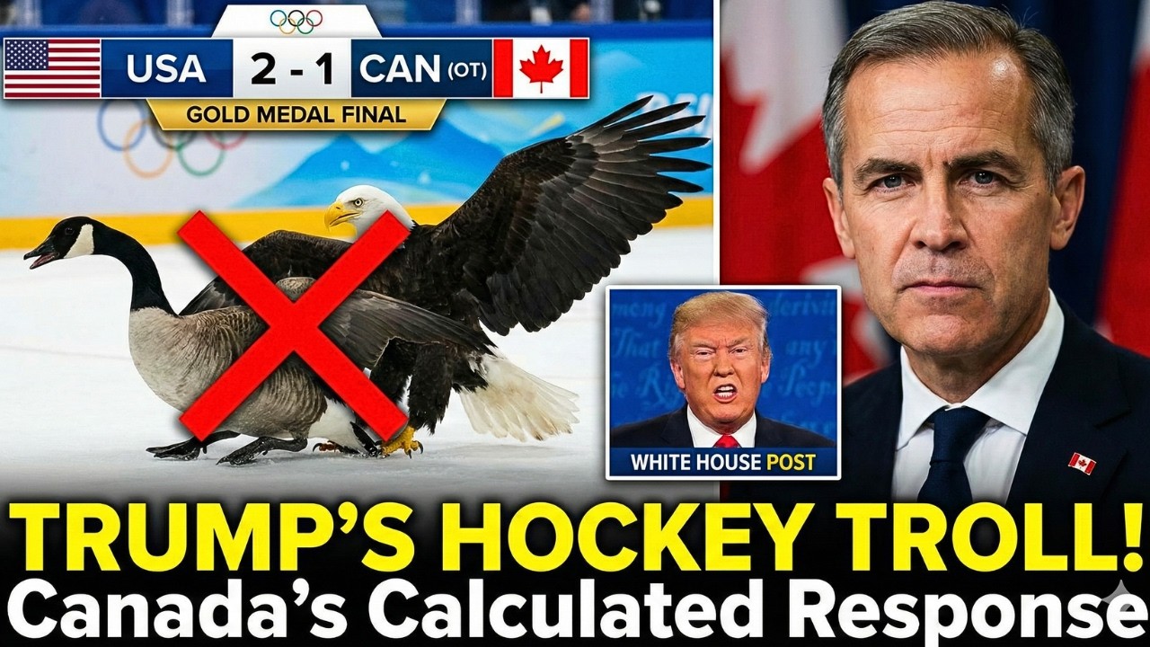 JUST IN: White House MOCKS Canada With Eagle Post — Carney's Response SILENCES Trump!