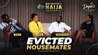 Big Brother Naija season 11 show ya sef evicted housemates (Yusuf, bells and chimsom chuka)