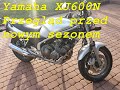 Yamaha XJ600N regulacja zaworów, mycie gaźników. Przegląd przed nowym sezonem. Część 1 z 2.