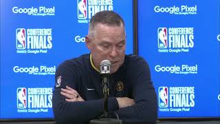 Michael Malone Postgame Interview | Denver Nuggets vs Los Angeles Lakers