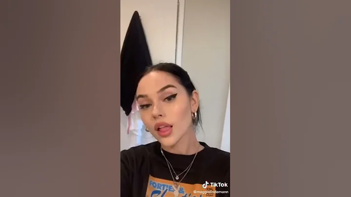 Maggie Lindemann eyeliner tutorial via tiktok | ma...