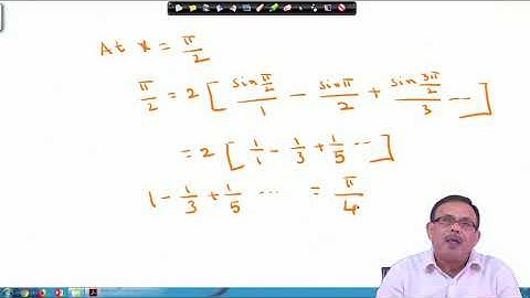 Lecture 23: Half Range Fourier Series