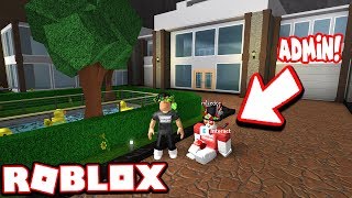 BUILDING A MODERN MANSION WITH THE ADMIN!!! (Roblox Bloxburg)