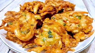How to Make Delicious, Crispy, Long-Lasting Vegetable Fritters Using Simple Ingredients