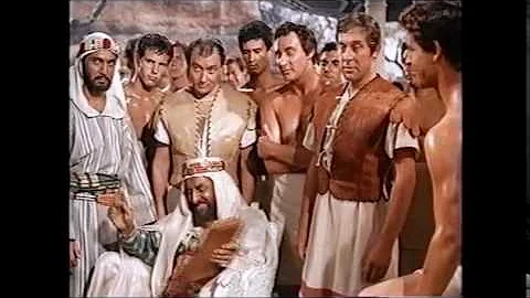 MESSALA BETS ON THE CHARIOT RACE, BEN HUR 10959 St...