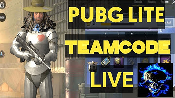 pubg lite live stream anyone join teamcode|#pubglitelive  rush gameplay