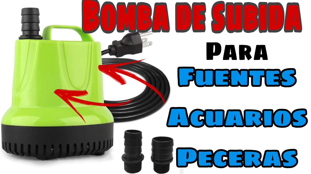 BOMBA de SUBIDA para ACUARIO, FUENTE, PECERA o ESTANQUE, BOMBA Zhiquan  CMH042