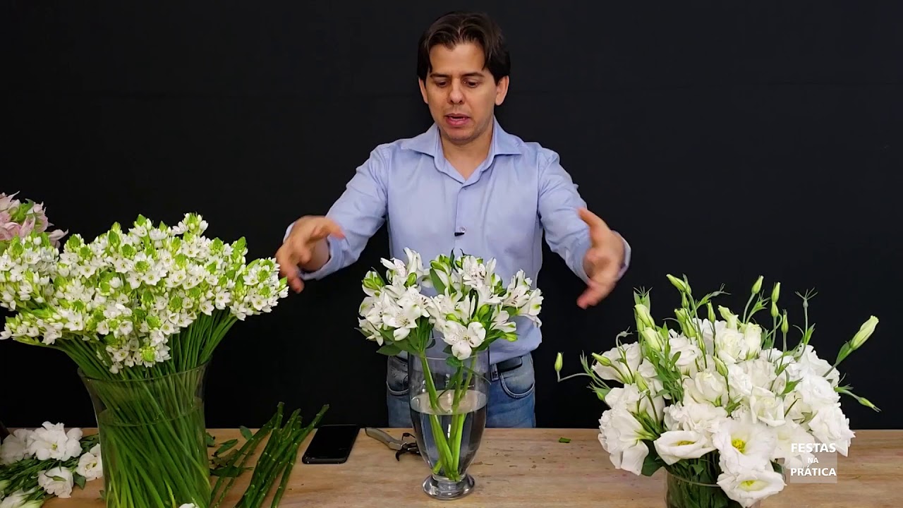 Como fazer arranjos em água, seguindo o estilo americano - Composição rápida, fácil e interessante!💖