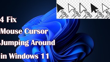 Mouse Cursor jumping around in Windows 11 - 4 Fix