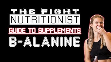 TFN’s Guide to Supplements: B-alanine