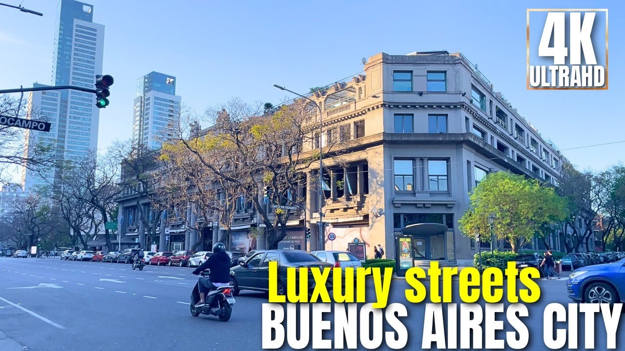 [4K] The Most Exclusive Area in Buenos Aires | Barrio Parque Walking Tour 🇦🇷