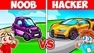 NOOB vs HACKER: I Cheated in a SUPERCAR TUNING CHALLENGE (Roblox)