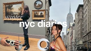 a week in my life nyc | feeling lost, holidays in the city, getting festive,