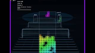 Pongtris DX - Custom Music + Reactive Effects Demo