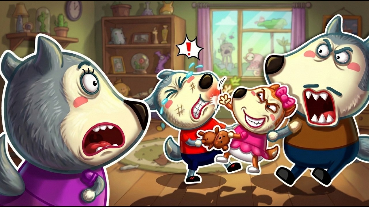 Stop, Baby! Sharing is Caring | Kids Stories About Baby  🤩 Kids Cartoon