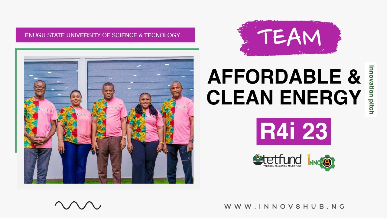 Team 1 - AFFORDABLE AND CLEAN ENERGY (R4i 23) PITCH - YouTube