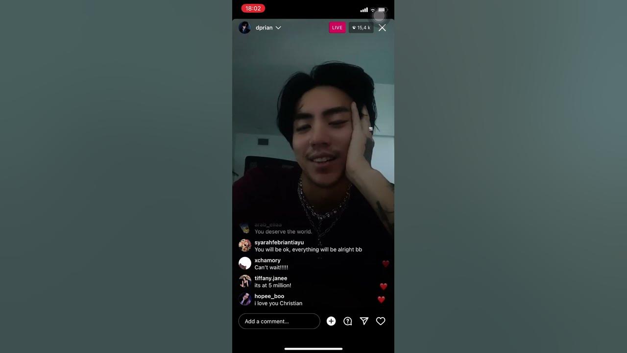 DPRIAN IG live new song spoiler DPRIAN IG live new song spoiler