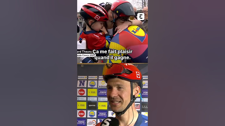 🥰 Quand Edward Theuns partage sa victoire sur la Bredene Koksidje Classic avec son fils #shorts