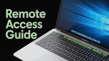 Remote Access Windows With Your Mac In Minutes!