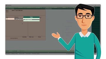 How to create stock items and groups in Tally ERP 9