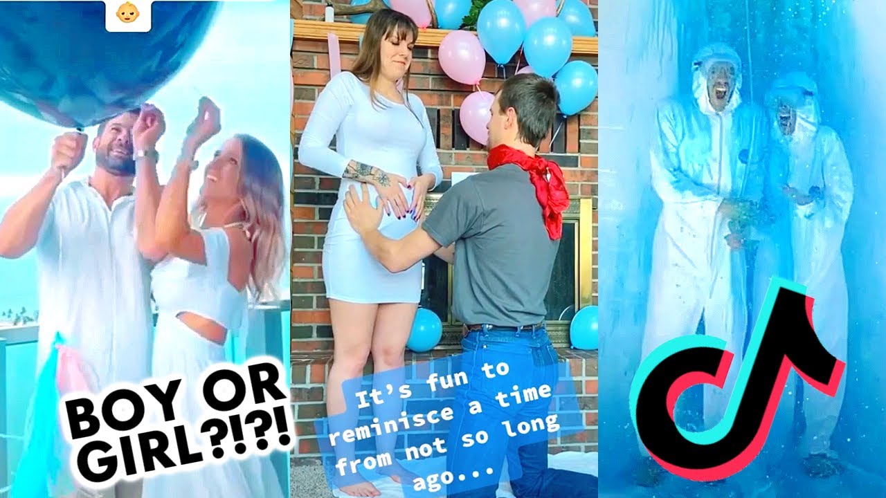 BEST Pregnancy Gender Reveal Tik Tok Compilation! Tiktok Gender Reveal