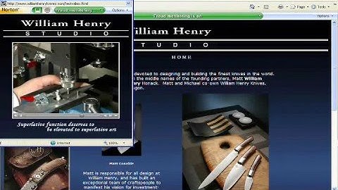 Xenetech 1313 engraving For William Henry Knives