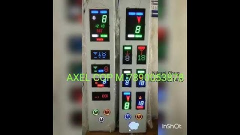 Elevator COP LOP Display system