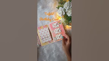 Birthday Card 🎉 Trifold Card