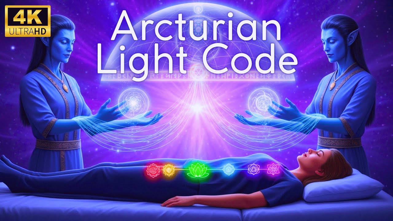 🔮 Arcturian Healing Frequency 🌌 DNA Healing with Light Codes Soul ...